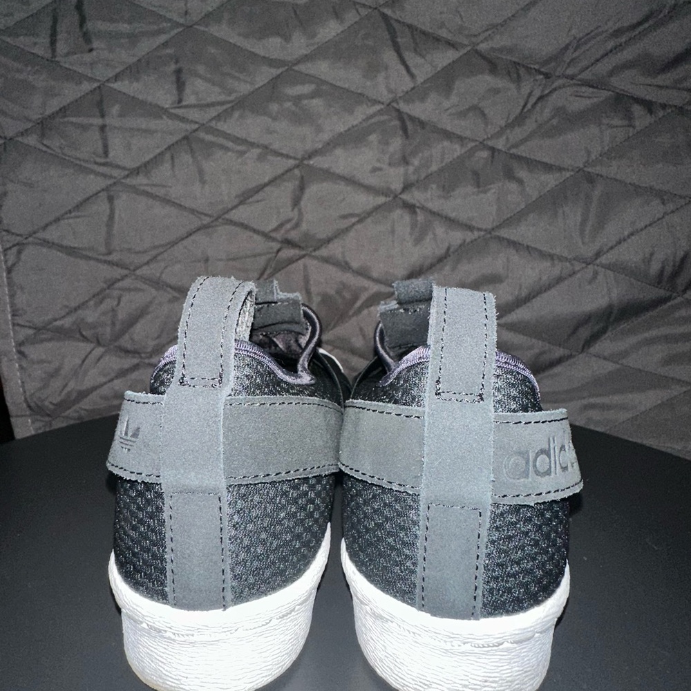 Adidas Superstar Slip On Shoes - White and Black - Picture 3 of 7